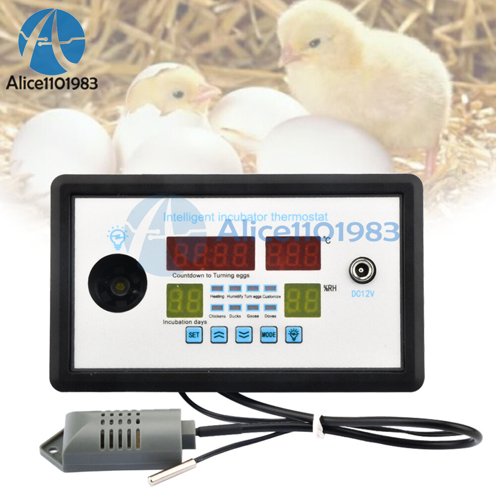 W9002 Multi-function Incubator Automatic Turning Intelligent Hatching Thermostat