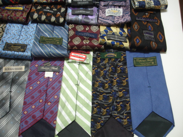 50+ Men's DESIGNER Wholesale Silk Neck Ties Neckties Lot of Stripe Paisley Craft