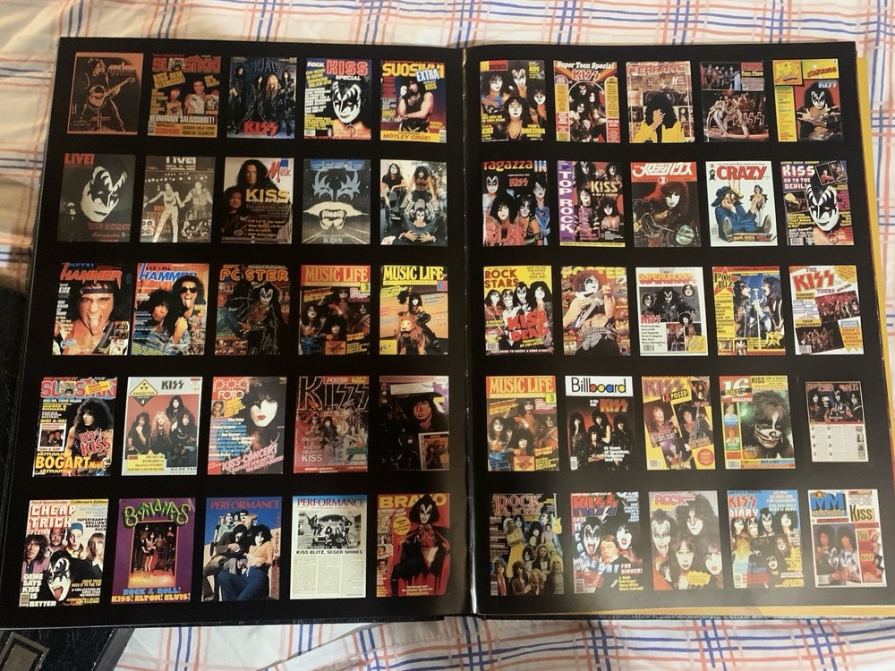 KISSTORY AMAZING+HUGE HARDCOVER BOOK INCREDIBLE PICTURES+ARTICLES KISS