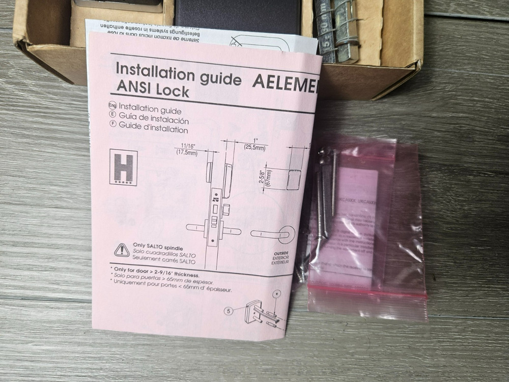 SALTO Security Systems - AES0IMBA3A8