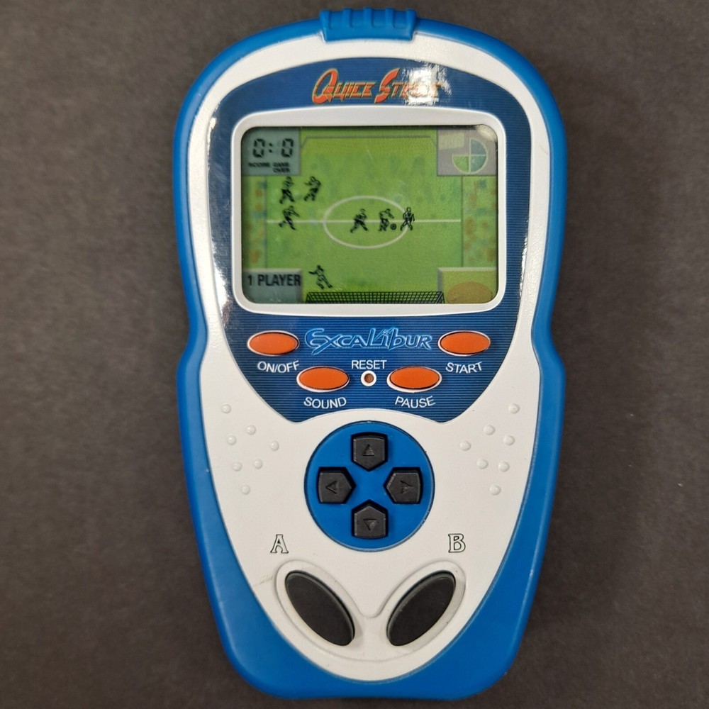Excalibur Quick Strike Soccer Handheld Electronic Game - Tested And Works