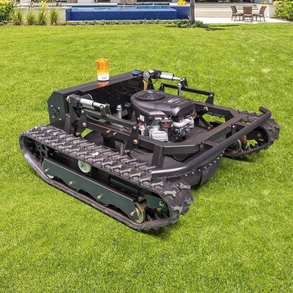 27 HP off-road tank-style Briton lawn mower