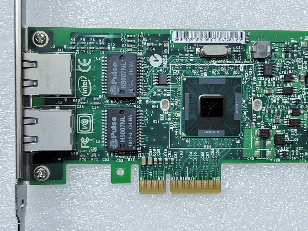 INTEL E1G42ET 10/100/1000Mbps 1G PCI-E 2 Port Server Adapter network card