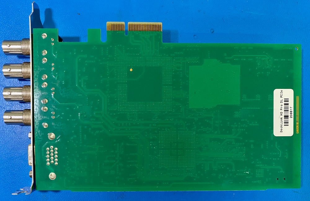 BlackMagic Design - DeckLink HD Pro DL PCIe Capture Card - BMDPCB24 REV D