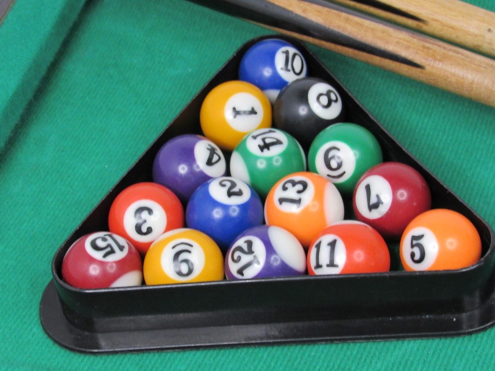 Buxton Tabletop Billiards Pool Table