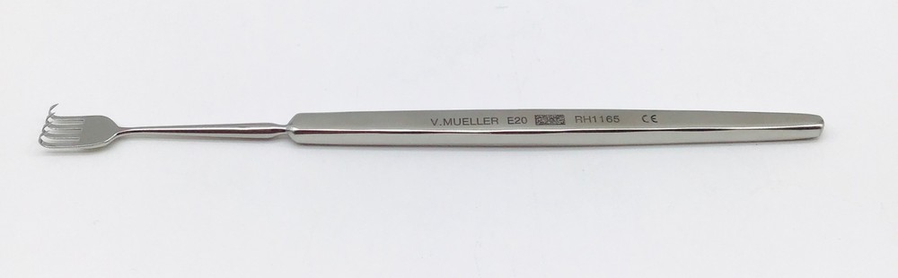 V. Mueller RH1165 Peck Rake Retractor Sharp - NEW