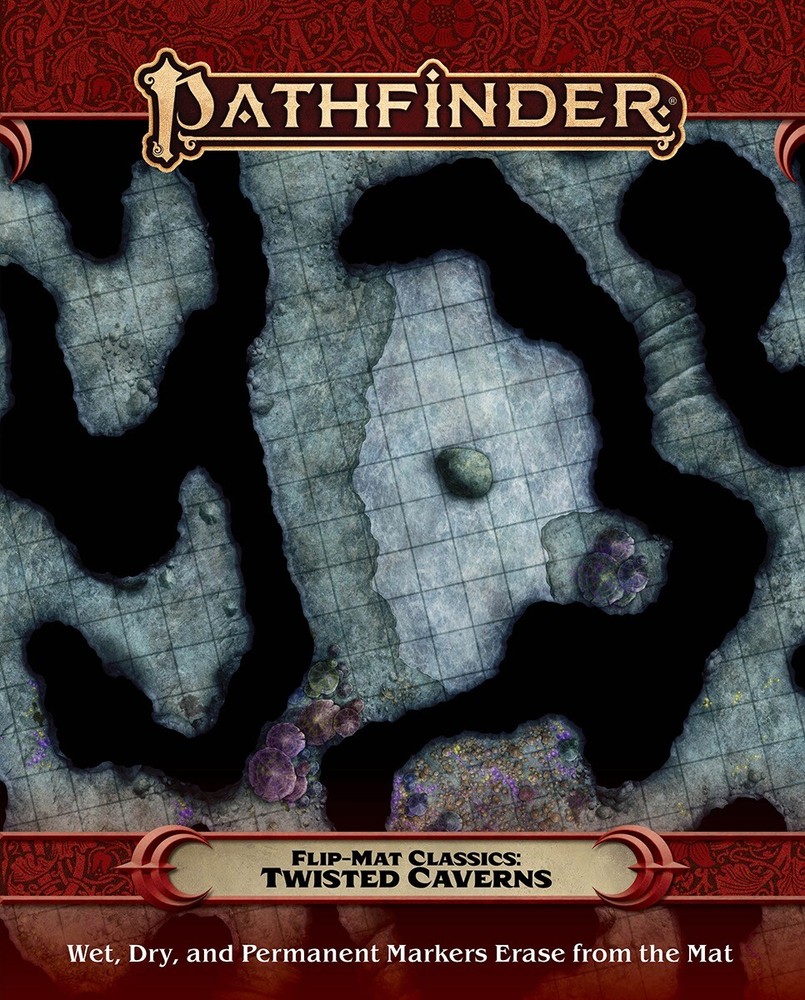 Pathfinder (RPG) Flip-Mat Classics: Twisted Caverns