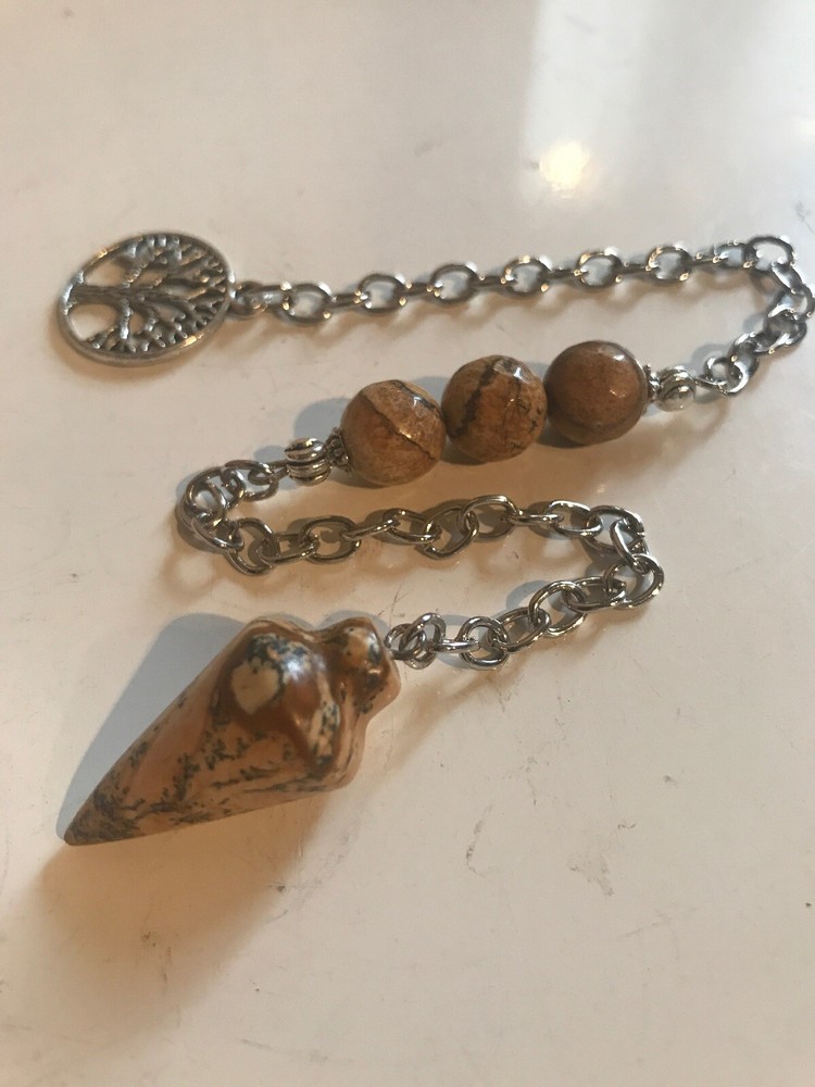 Picture Jasper Pendulum Divination Communication 74