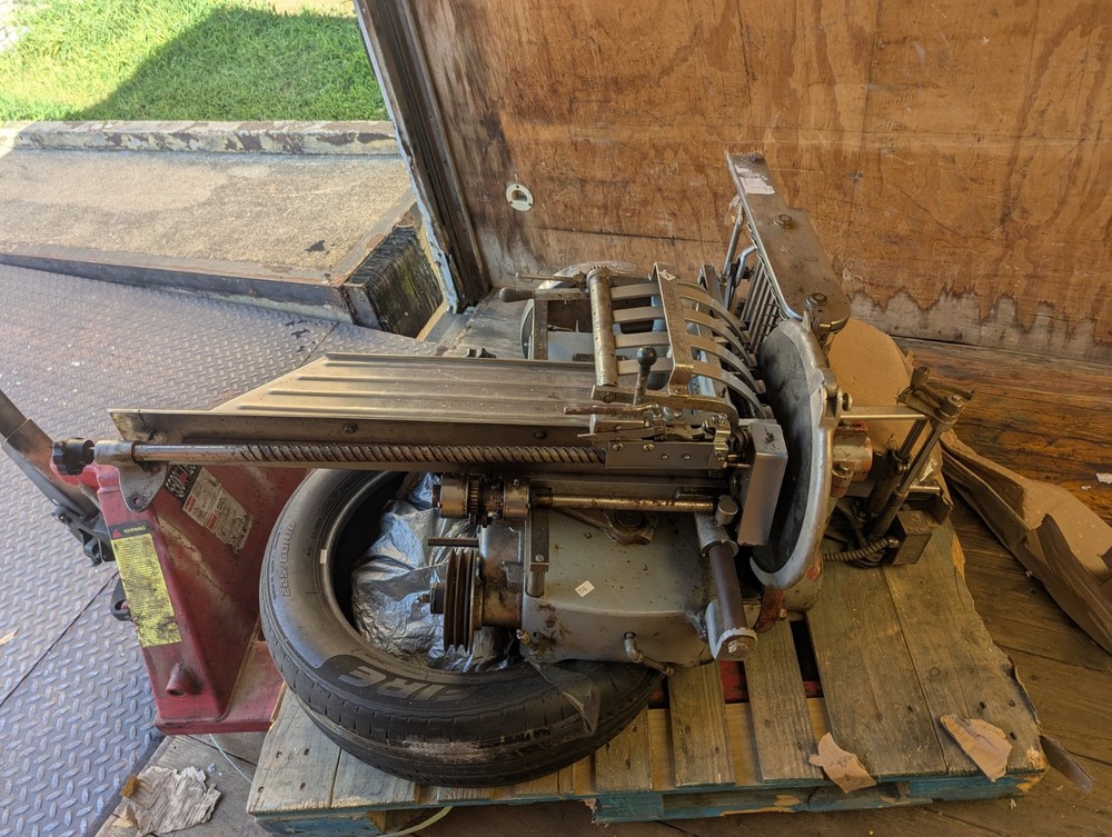 industrial meat grinder/slicer