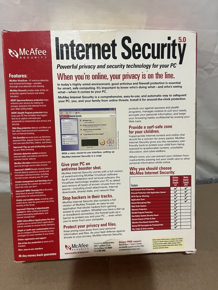 McAfee Internet Security 2002 New
