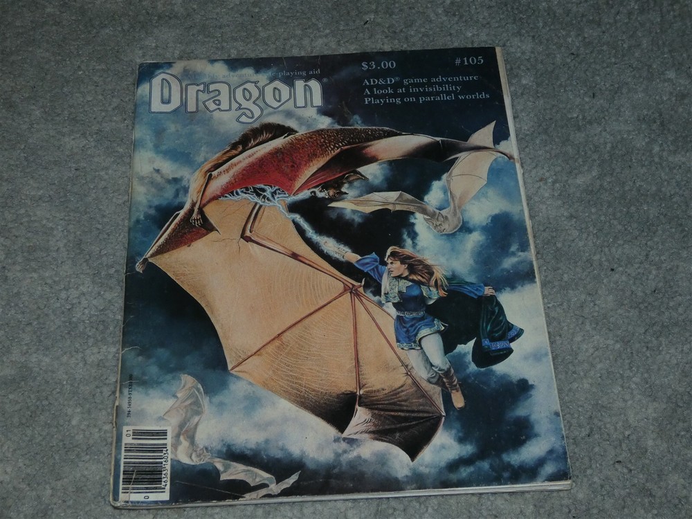 TSR: Dragon Magazine: Issue 105