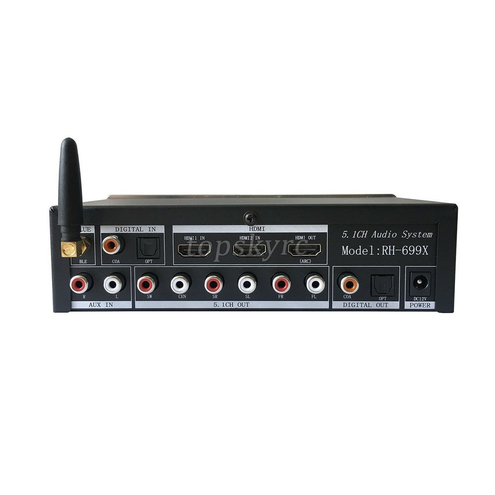 4K HDMI 5.1 Audio Decoder Bluetooth 5.0 DAC Lossless For DTS U Disk RH-699X tps
