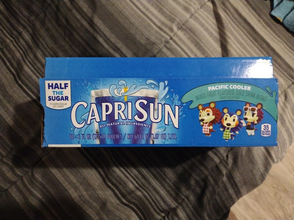 Animal Crossing Caprisun Box