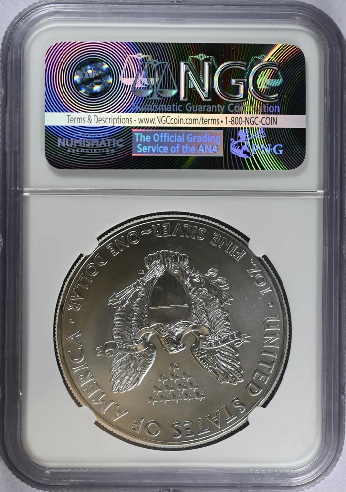 2012 Bullion Silver Eagles NGC MS-69
