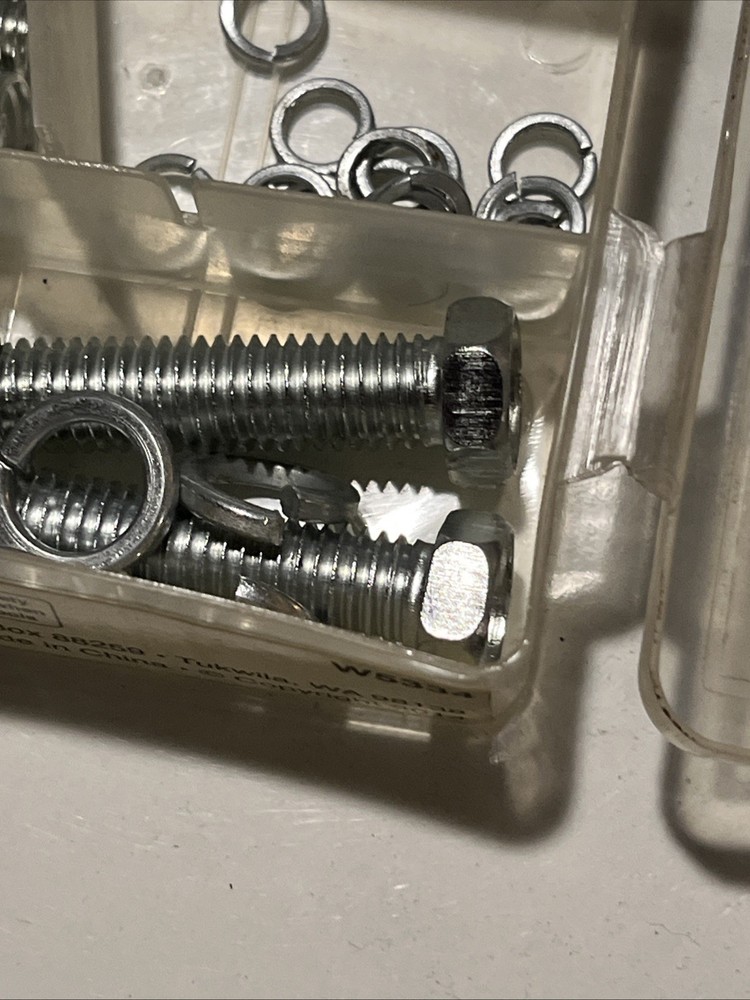 NOS Performance Tool Zinc Nut/Bolt Assortment OEM Replacement Kit