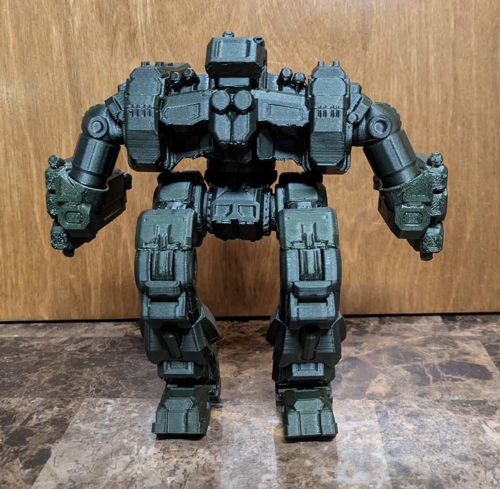 Mech Figurine - Hellfire; 7" Size, Articulated