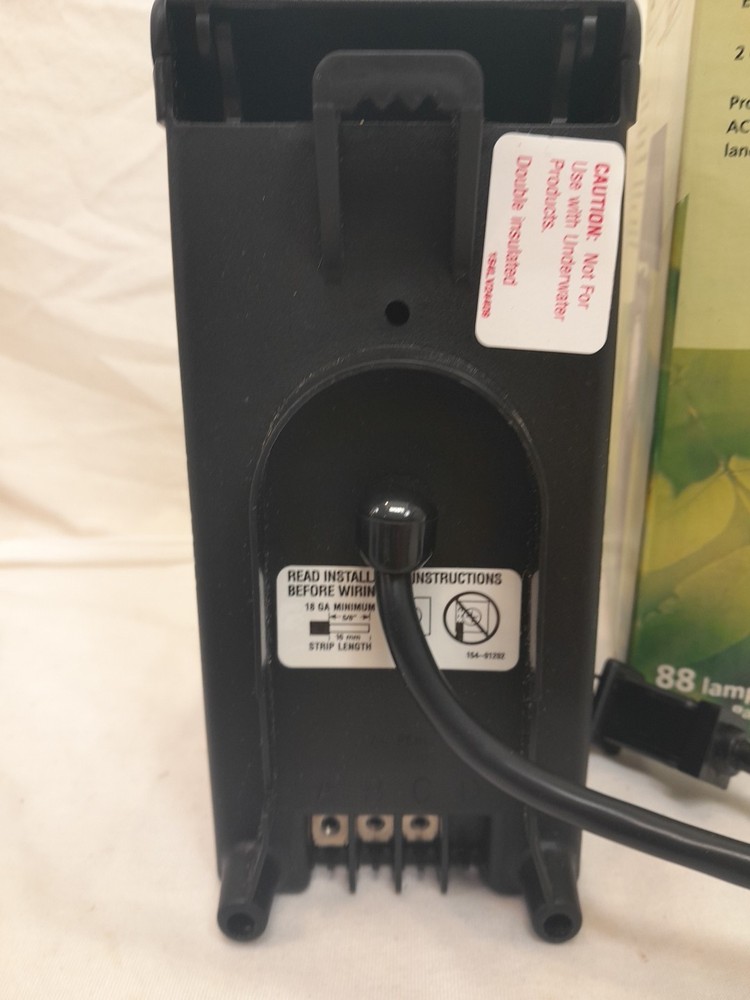 Intermatic ML88T 12V Lighting Transformer Timer 88 Watts