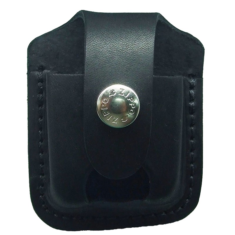 Zippo Lighter Pouch with Loop and Thumb Notch