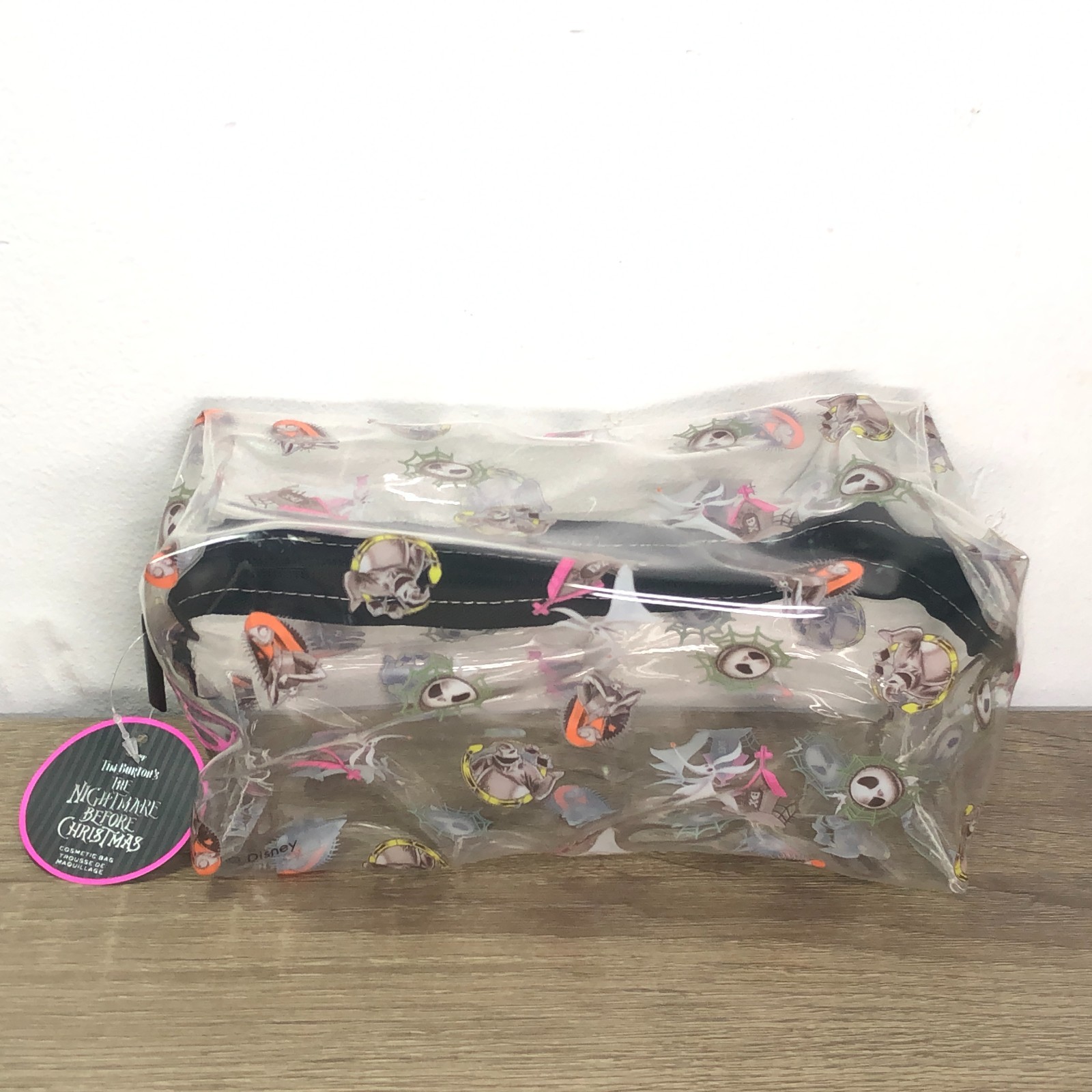 Disney Nightmare Before Christmas Revolution Make Up Cosmetic Bag Collectible 8"