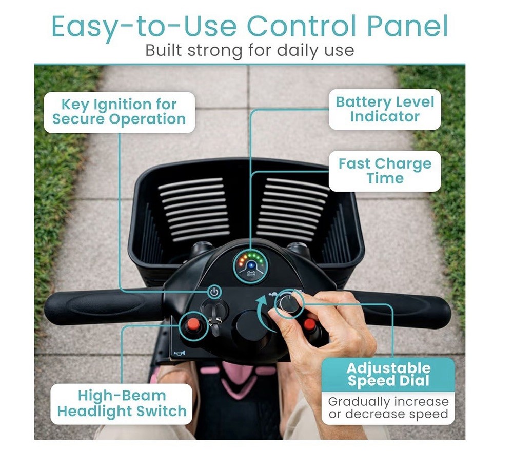 4 Wheel Mobility Scooter