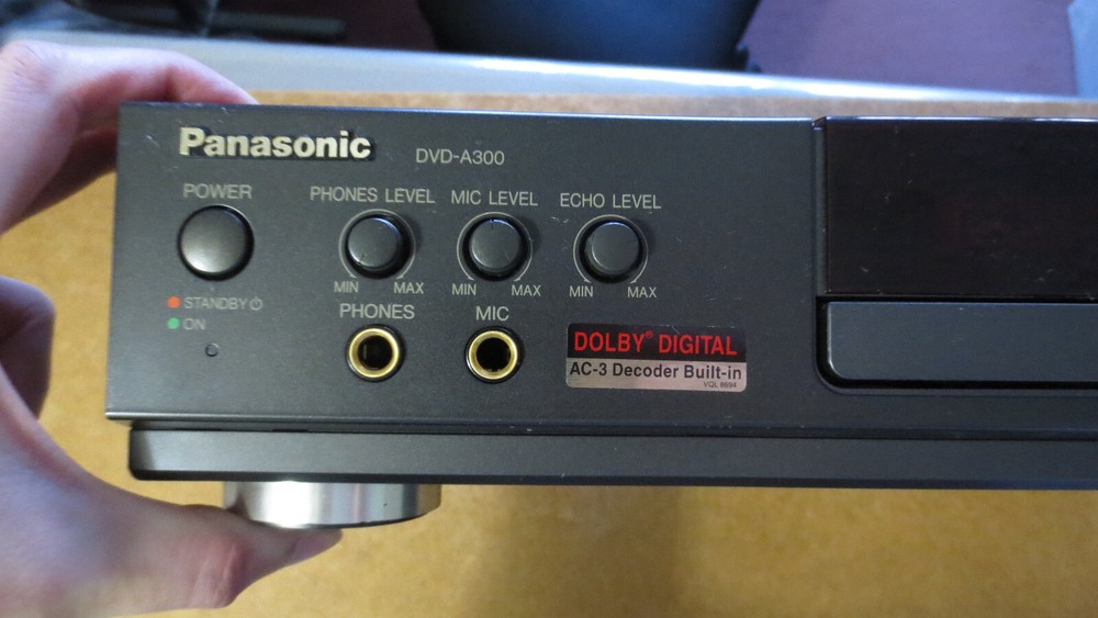 PANASONIC DVD-A300 Player CLASS AA DVD / CD PLAYER