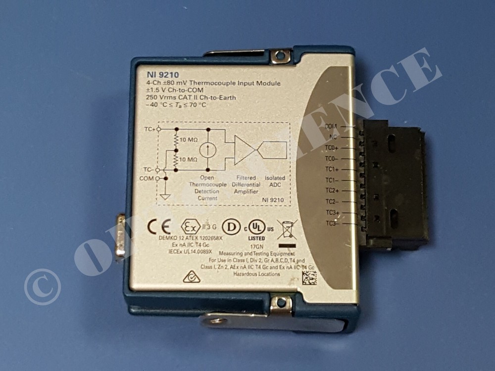 National Instruments NI 9210 cDAQ Temperature / Thermocouple Input Module