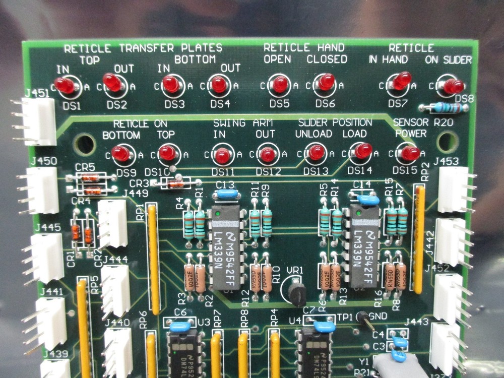 Ultratech Stepper 03-15-06034 Dual Stack Reticle Library Board PCB Used Working