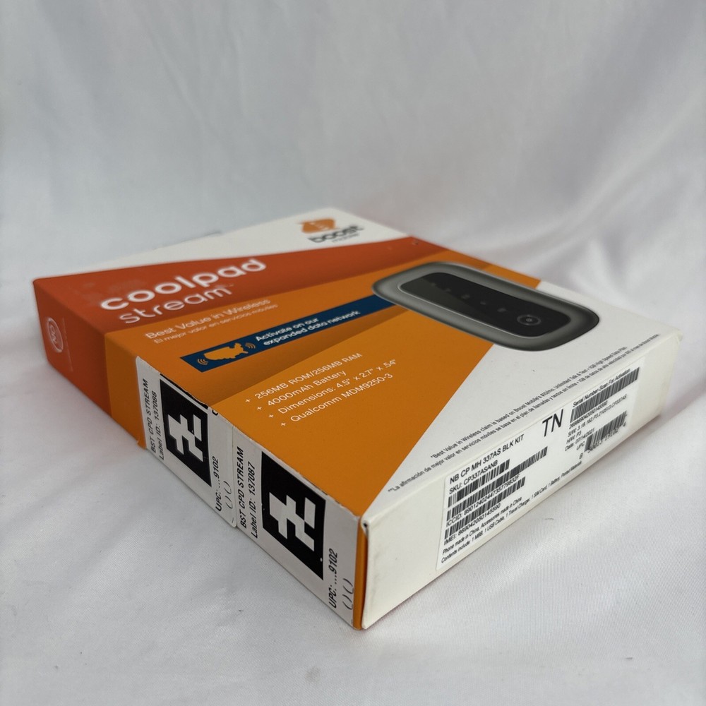 Wireless Wifi Coolpad Stream by Boost Mobile Expanded Data Network Device SEALED