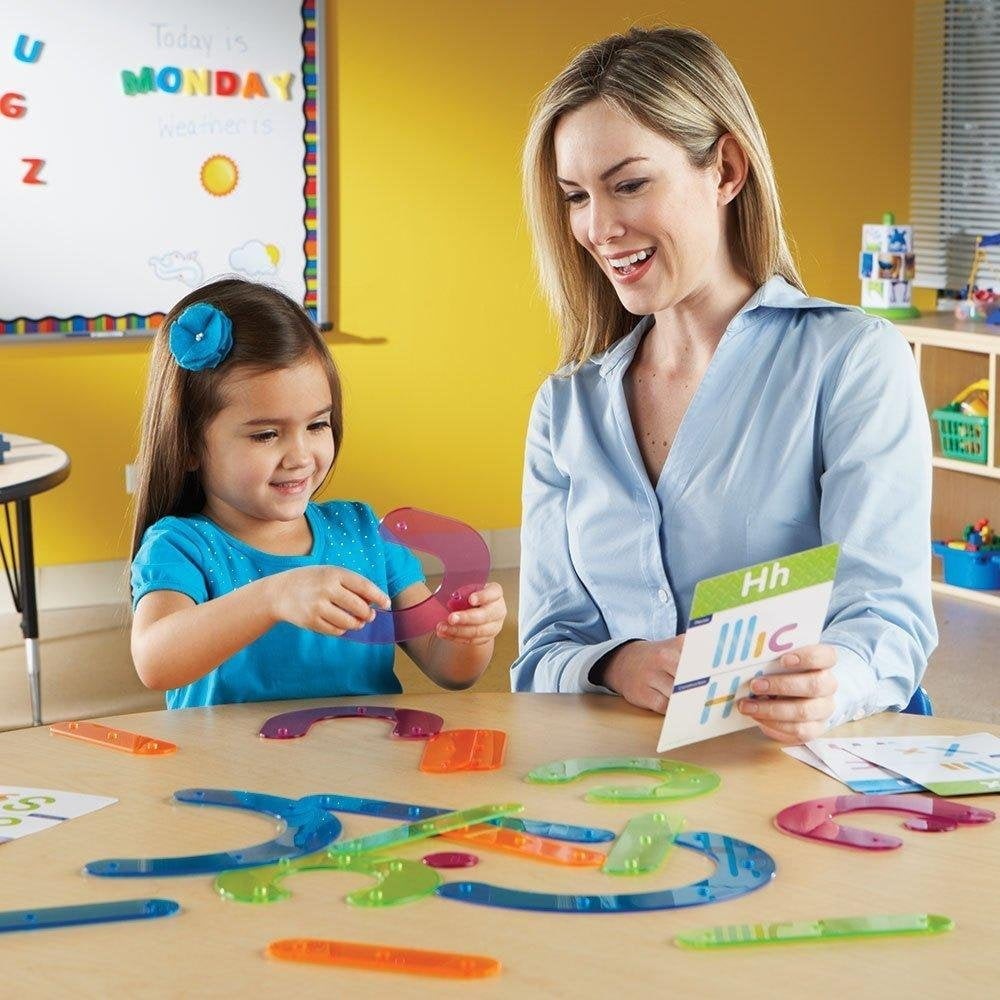 Learning Resources Letter Construction Activity Set, Educational Toys, Ages 3+