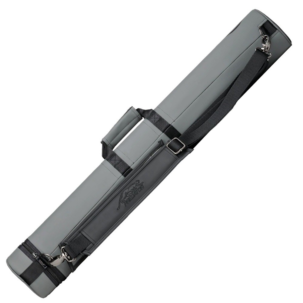 Roadline 2x4 Hard Cue Case Gray/Black