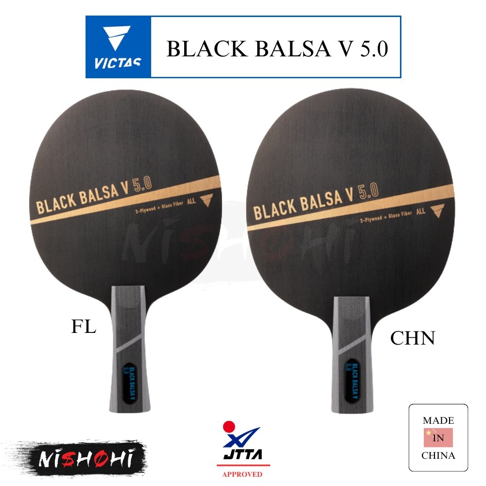 VICTAS - BLACK BALSA V 5.0 - Table Tennis Blade