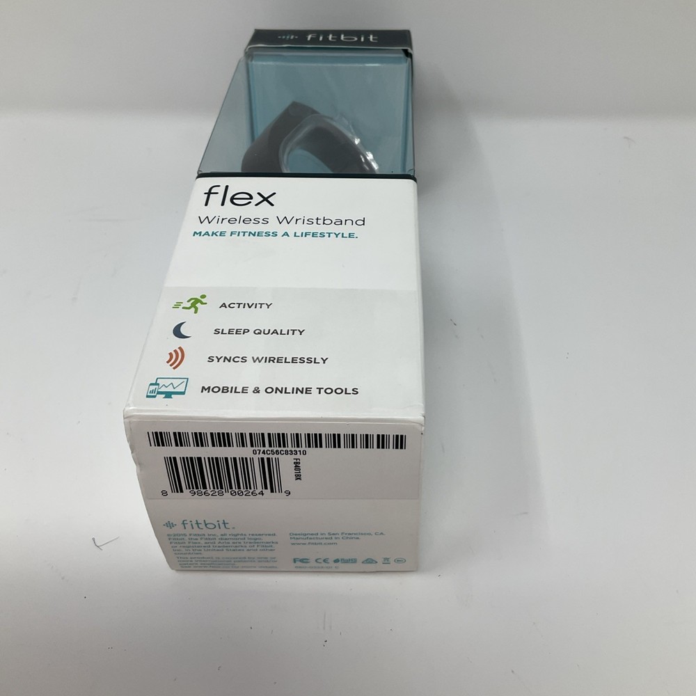 Fitbit Flex Wireless Activity & Sleep Wristband, Black, Open Box, FB401BK