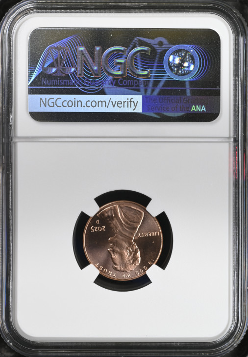 2025 D Lincoln Shield Cent 1C NGC MS67 RD Lincoln Label LAST PENNY!