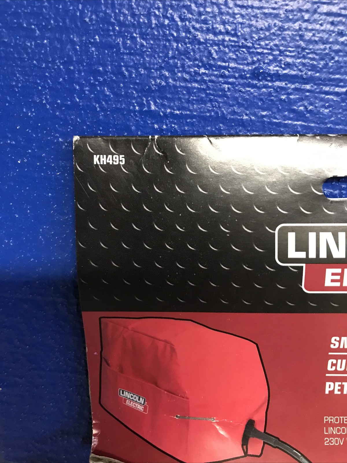 Lincoln Electric KH495 Small Canvas Welder Cover Flame Retardant New