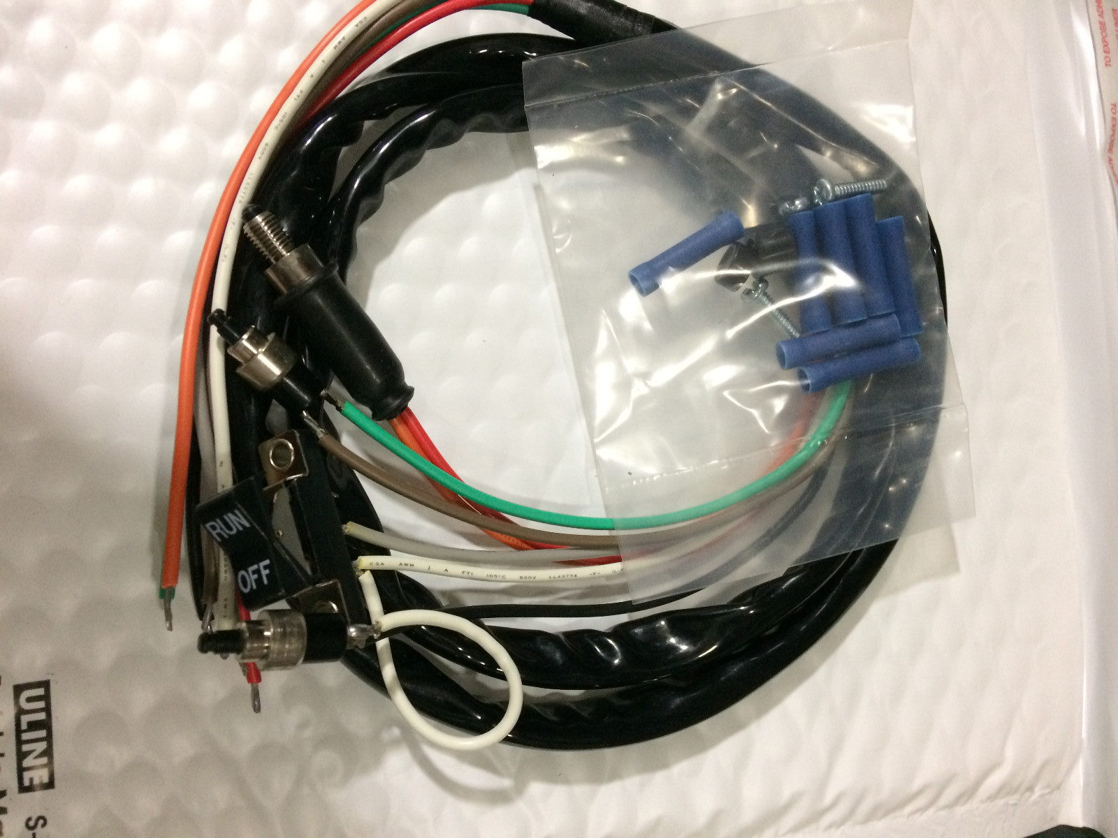 BIG TWIN 72-81, fx sportster 1973-81 48'' RH handlebar switches wiring harness