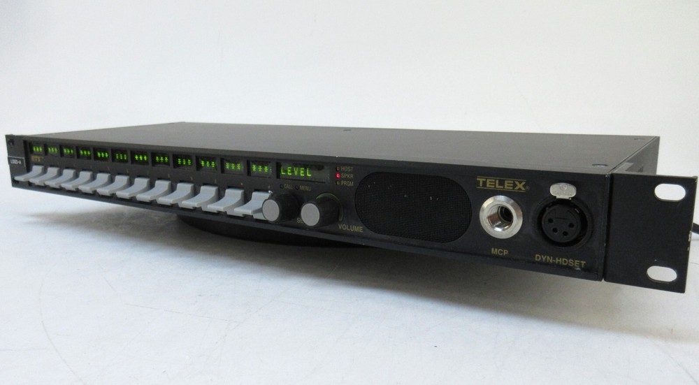 RTS KP12LK-4-BLK Telex 12 Position Key panel Intercom System Rack mountable
