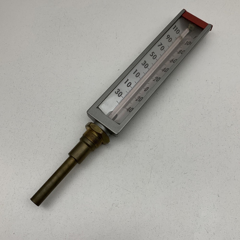 Weiss Variangle Threaded HVAC Thermometer