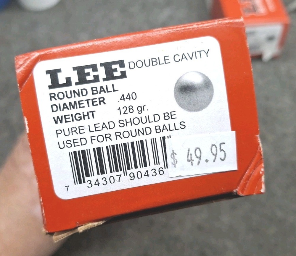 Lee Mold Double Cavity Ball 440 (90436)