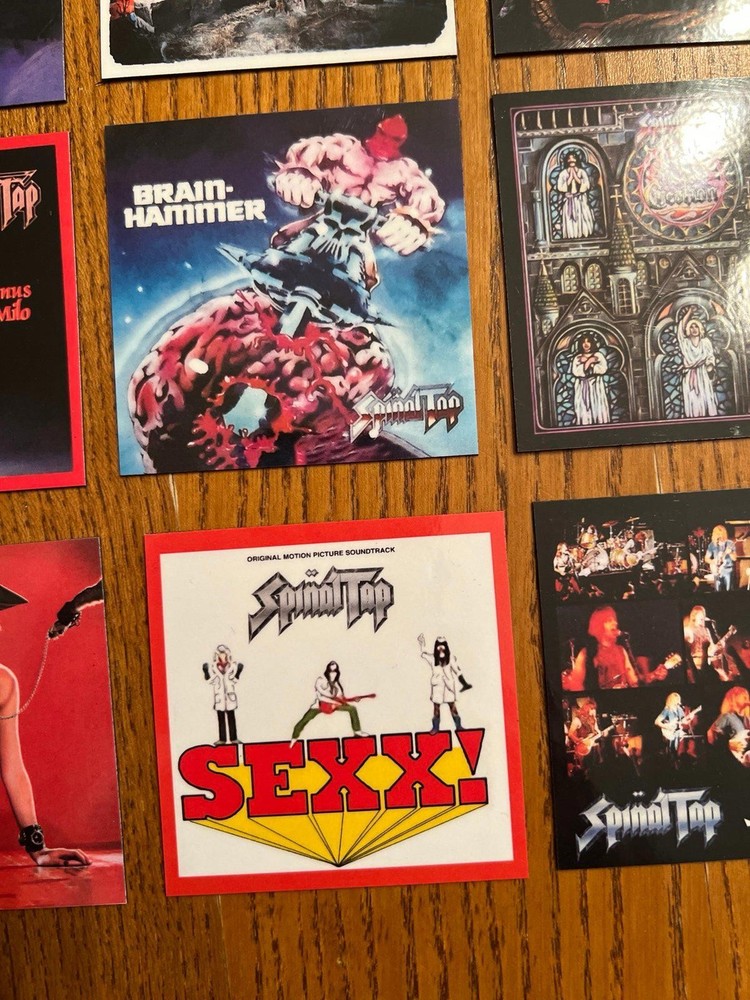 Spinal Tap fridge magnets