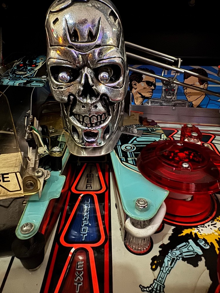 Terminator 2 Pinball Machine Vapor Metallic Red Eye LED Kit