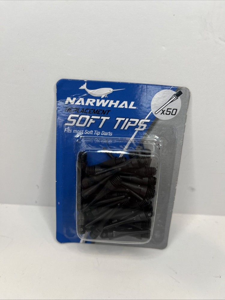 Narwhal Replacement Soft Tip for Darts 50 Each Pack