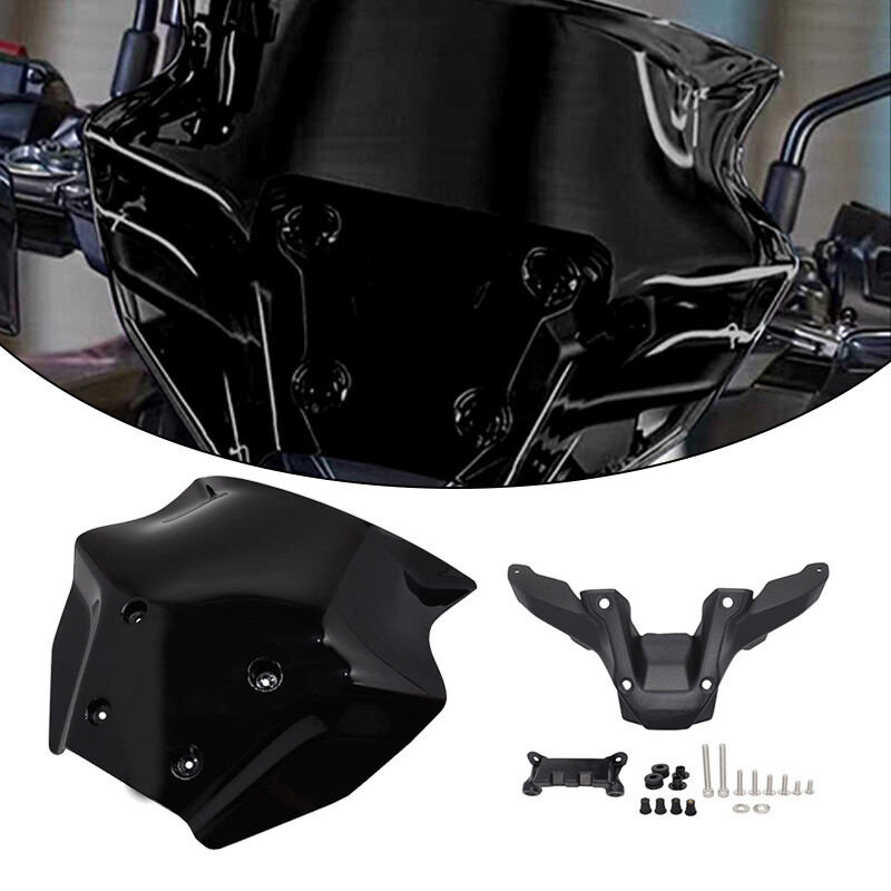 Windshield Windshield Wind Deflector With Bracket For Yamaha MT-09 2024