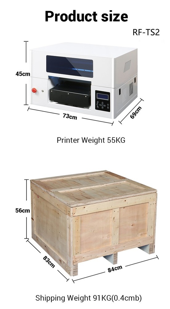 Refinecolor RF-TS2 DTG Printer Business Starter Bundle USA Tech Support