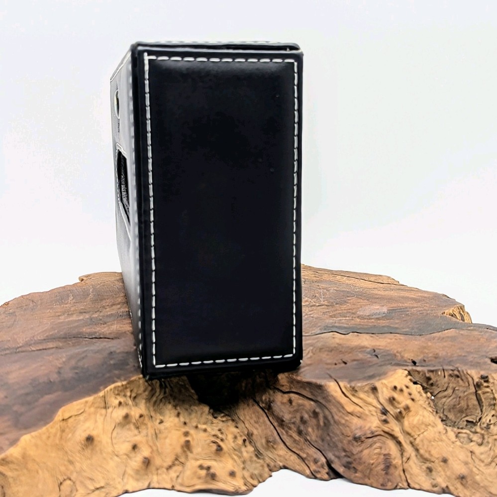 BMW Vintage Tissue Box Holder Cover Rectangular Black 10"