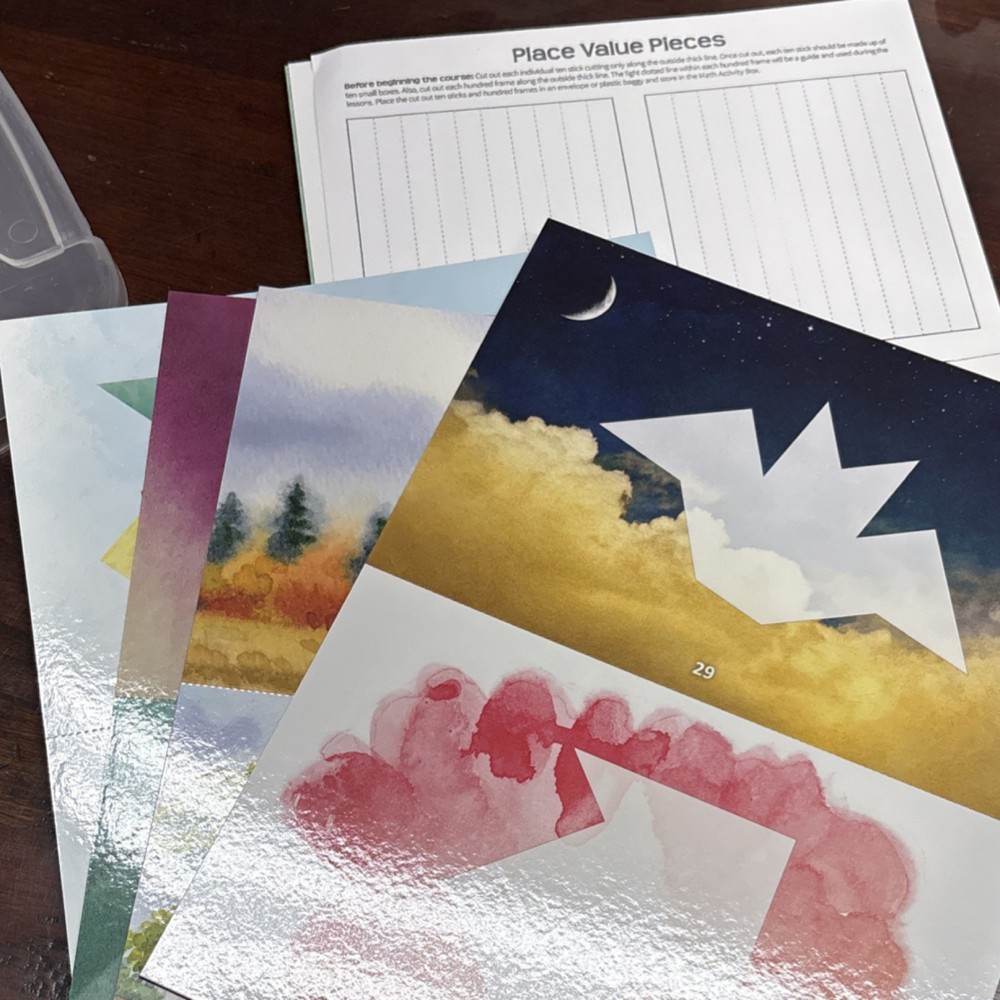 Good and Beautiful Math Activity Box Levels 1-2