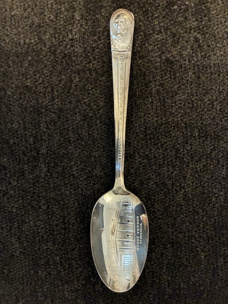 41 Vintage Silver plate, Wm. Rogers, Commemorative President Spoons