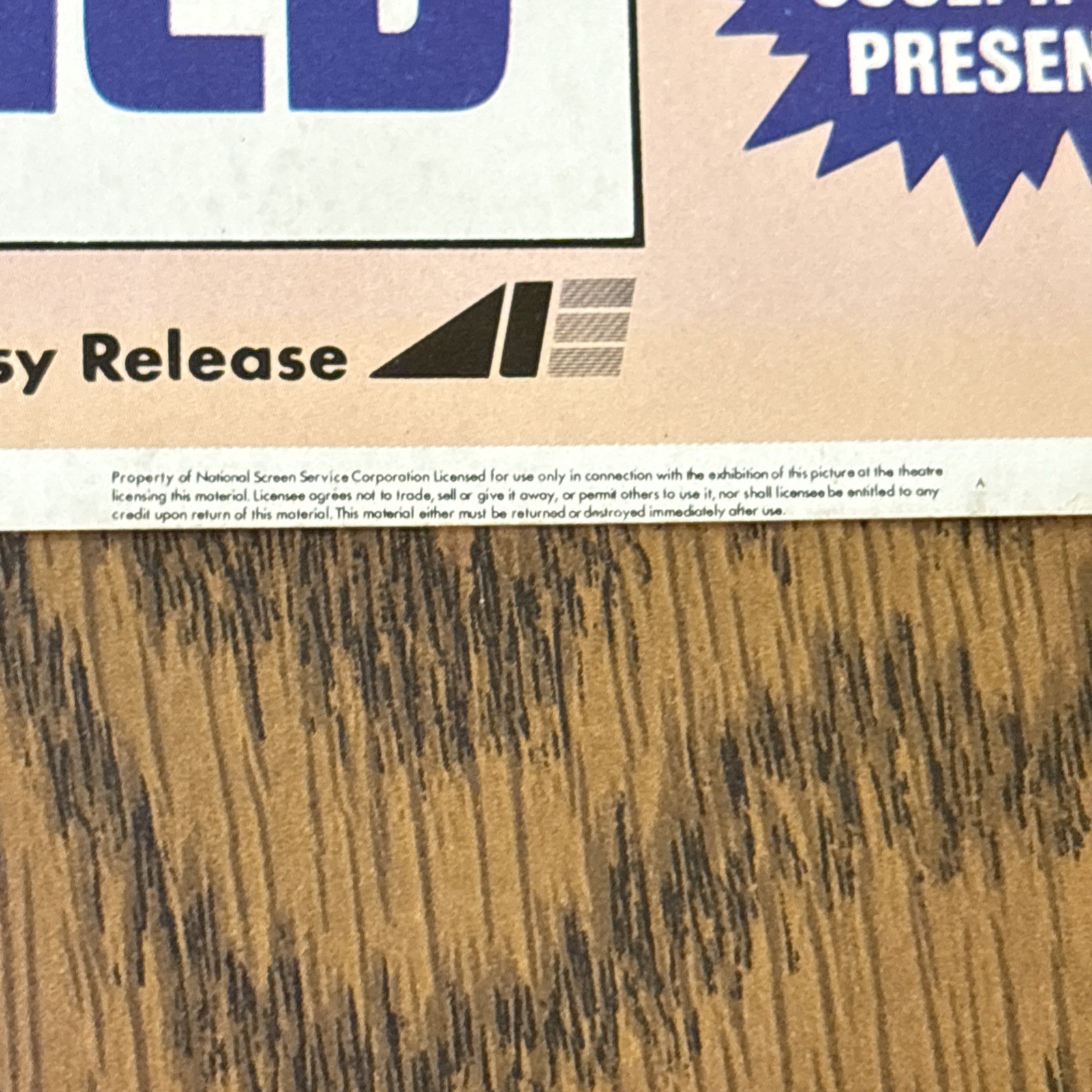 VTG 1973 Hercules Unchained Movie Lobby Card Poster Steve Reeves Joseph Levine