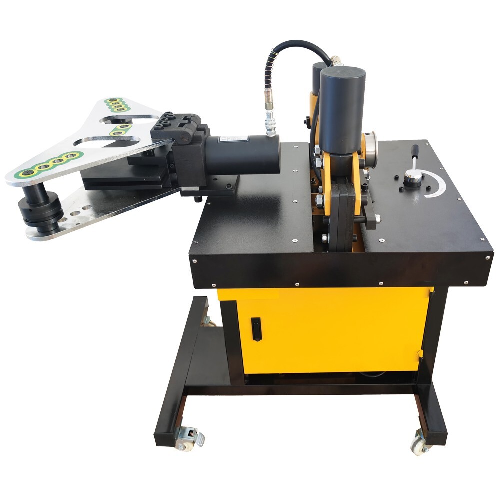 110V Multifunctional 4-in-1 Busbar Processing Machine Hydraulic Busbar Processor