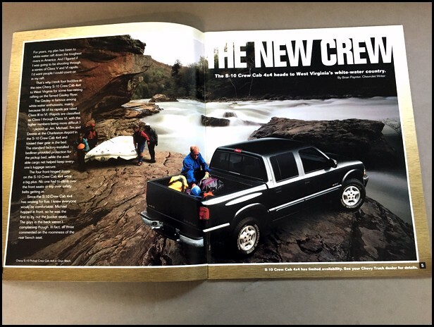 2001 Chevrolet S-10 Pickup Truck Xtreme ZR2 Car Sales Brochure Catalog