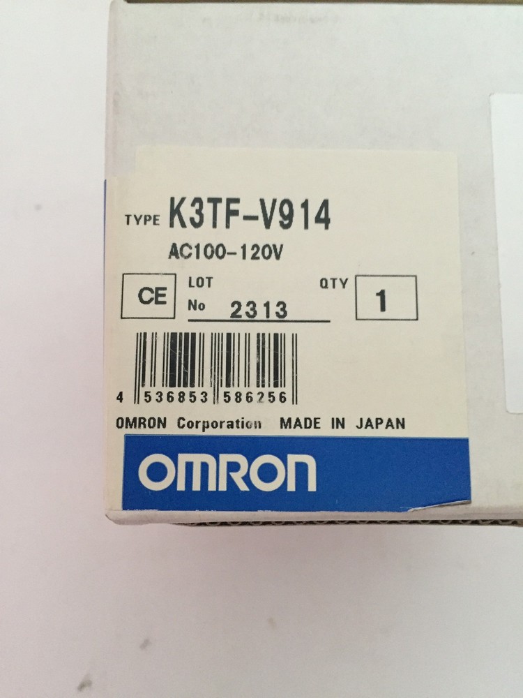 Omron Panel Meter AC Input 100-120V K3TF-V914 NEW